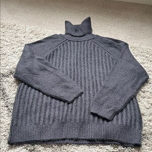 NWT! Free People Gray Turtleneck Sweater